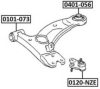 TOYOT 4806832070 Control Arm-/Trailing Arm Bush